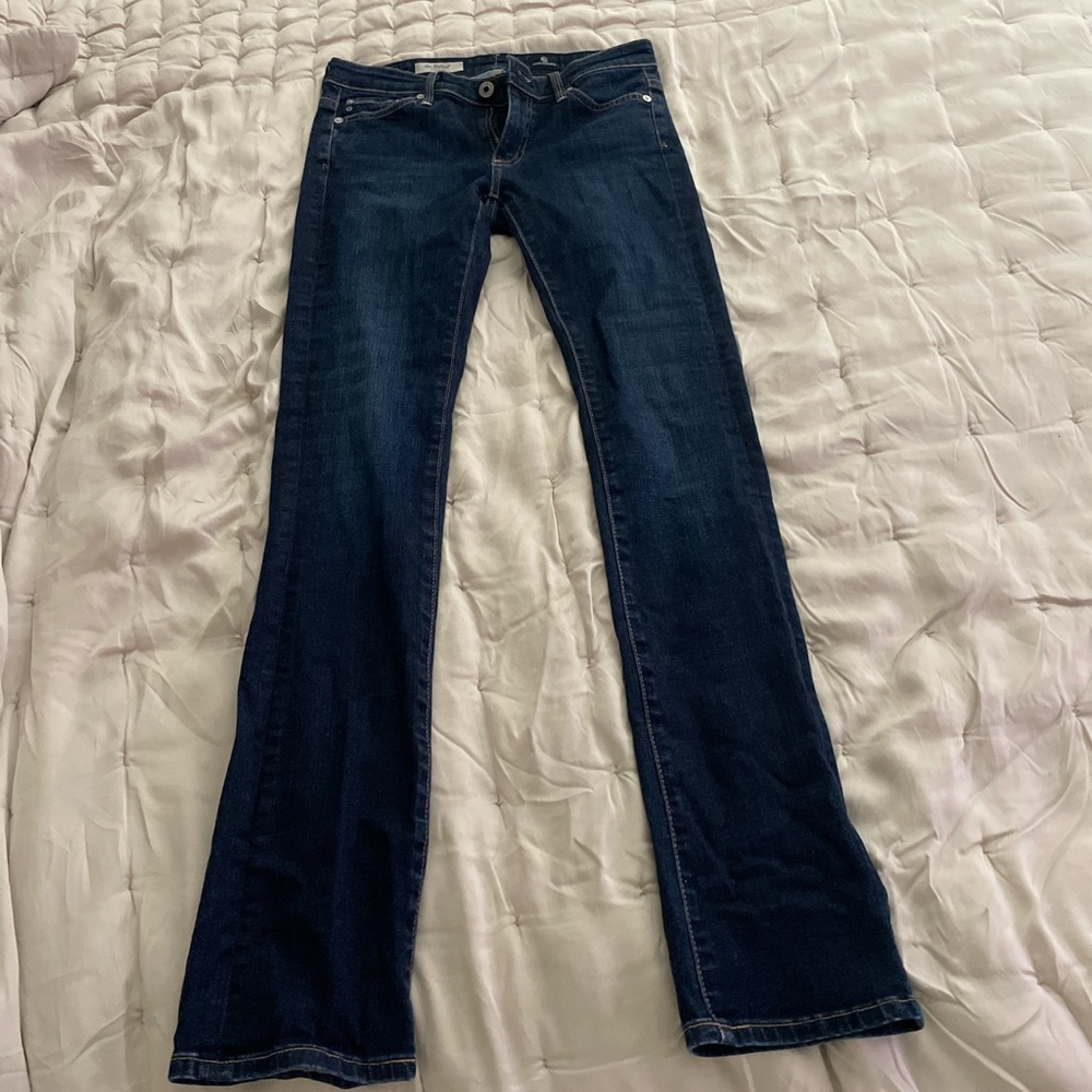 AG The Ballad low rise slim boot dark wash jeans